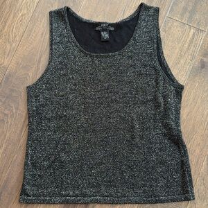 KIKIT Metallic Knit Tank Top